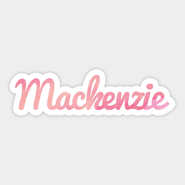 Mackenzie Sticker by ampp